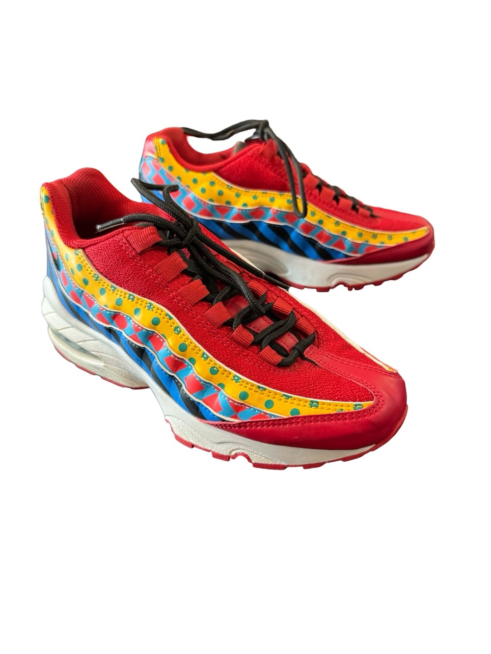 1486 / Nike Air Max 95 GS Baltimore Home Multicolored Sneakers Sz Youth 4